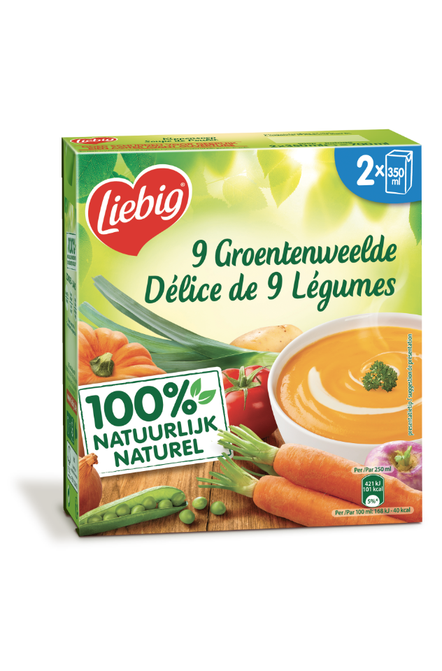 Liebig 2x350ml<br />9 Délice de légumes