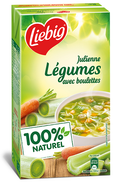 Liebig Julienne légumes boulettes