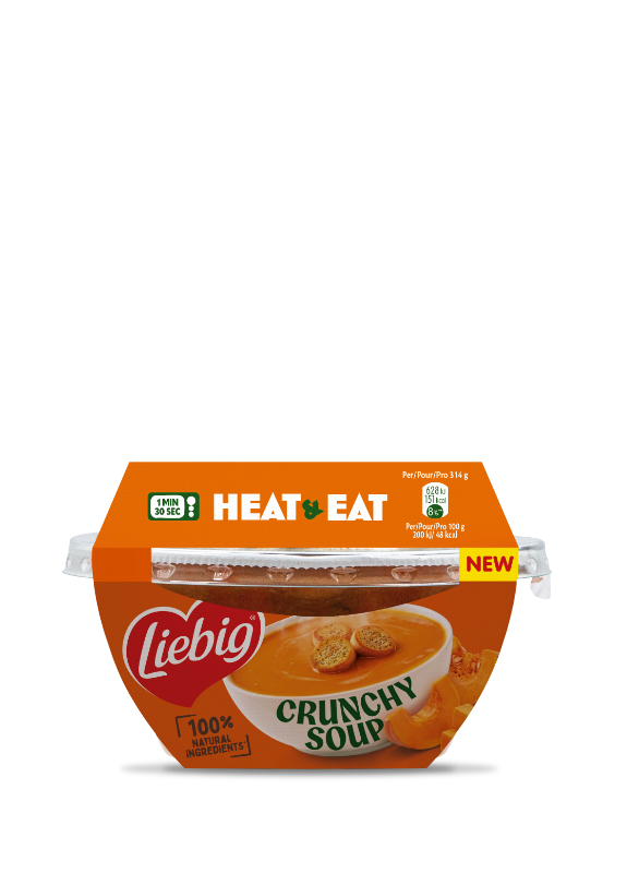Liebig Crunchy soup pompoen