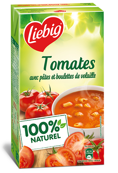 Liebig Tomate pâtes et boulettes de volaille